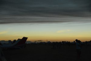 Madras Eclipse 2017 total eclipse  - sunset colours