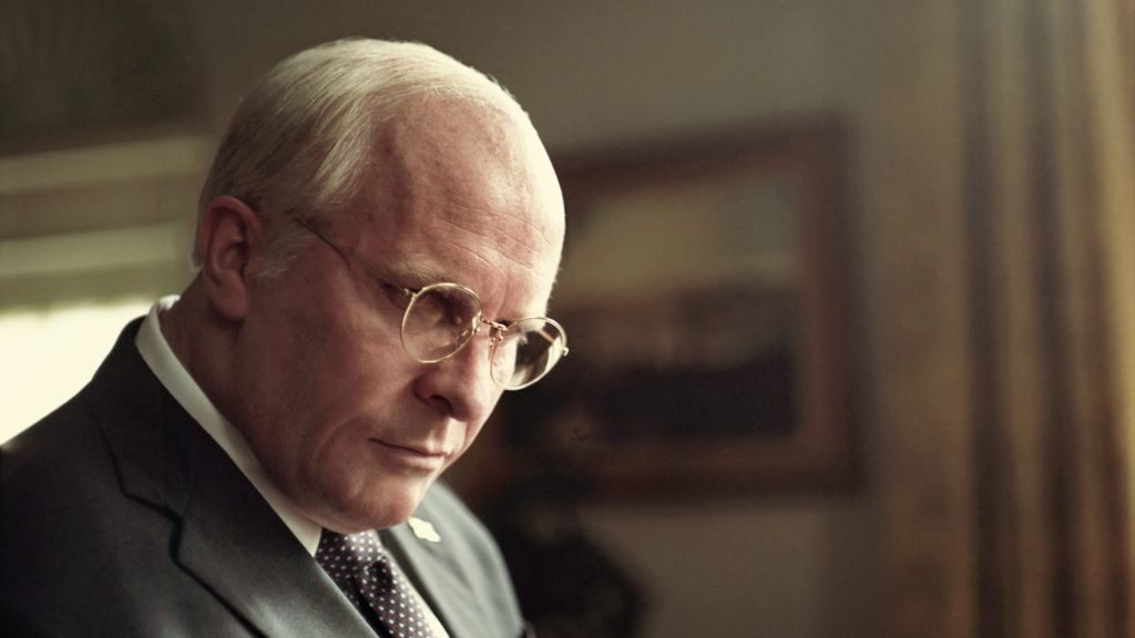 Christian Bale as Dick Cheney in Vice - improve your word power