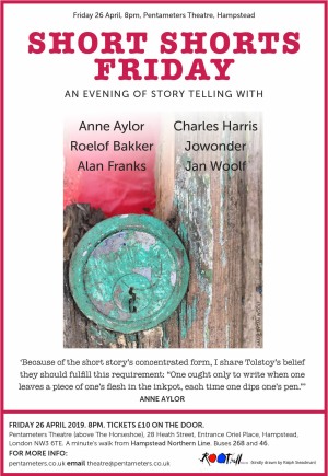 Short Shorts Friday - Charles Harris and Friends in a golden age for short stories - Friday April 26th