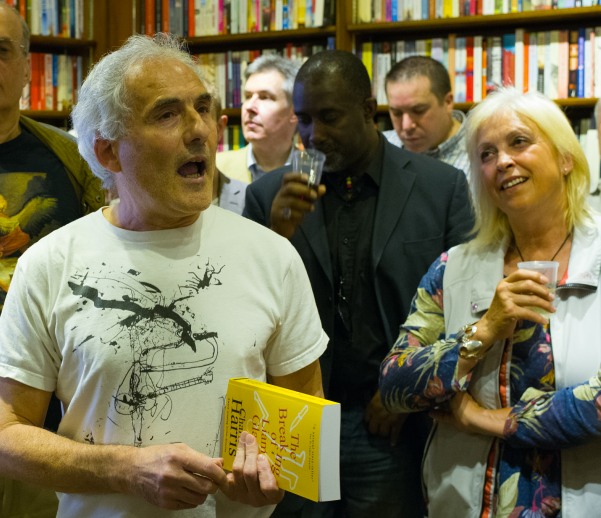 Publishing a novel - Charles Harris at the launch of The Breaking of Liam Glass at West End Lane Books