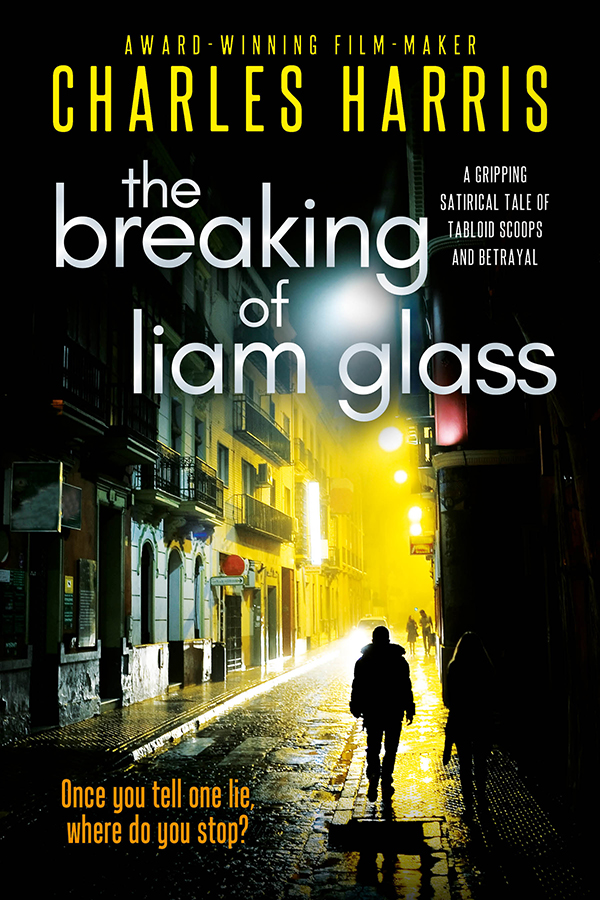 The Breaking of Liam 2nd edition Glass Cover - why I love writing thrillers