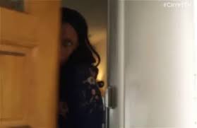 One thing I learned from TV - don't open the door if you hear creepy music